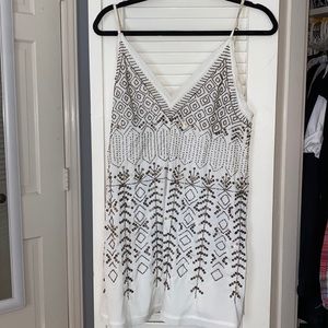 Free people beaded mini dress